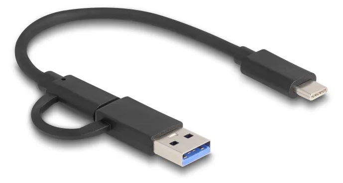 Delock 91011 - Card USB-A/-C für SD CFexpress Typ B - Card-Reader - CF Express Typ A, Ansicht 3