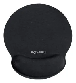Delock Ergonomic - Mauspad - Schwarz, Ansicht 2