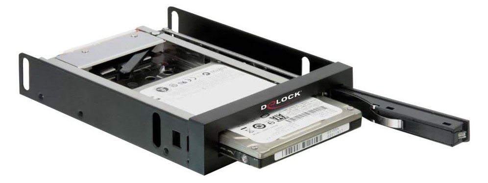 Delock Mobiles Speicher-Rack - 2.5 (6.4 cm)