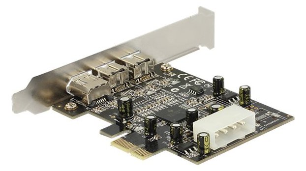 Delock PCI Express card FireWire A / B - Videoaufnahmeadapter von LumaTech