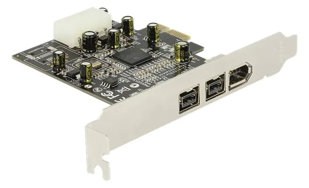Delock PCI Express card FireWire A / B - Videoaufnahmeadapter, Ansicht 3