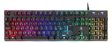 Deltaco GAMING GAM-021-RGB - Tastatur - Hintergrundbeleuchtung - TL: Nordisch, QWERTY von LumaTech