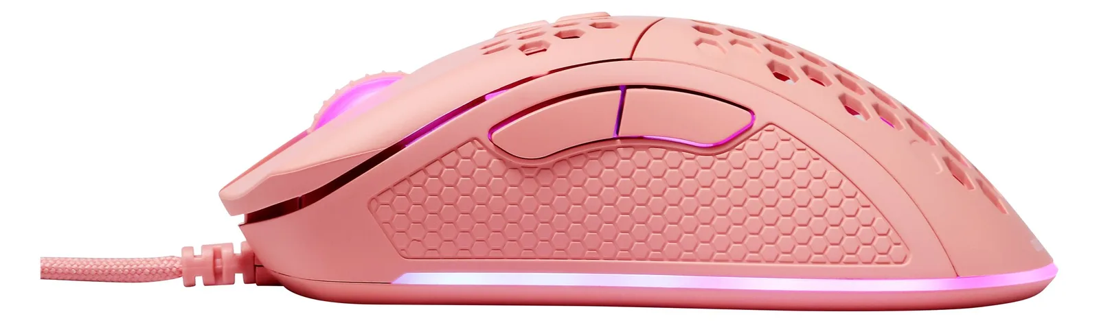 Deltaco Gaming Maus USB RGB pink - Maus - 6.400 dpi, Ansicht 2