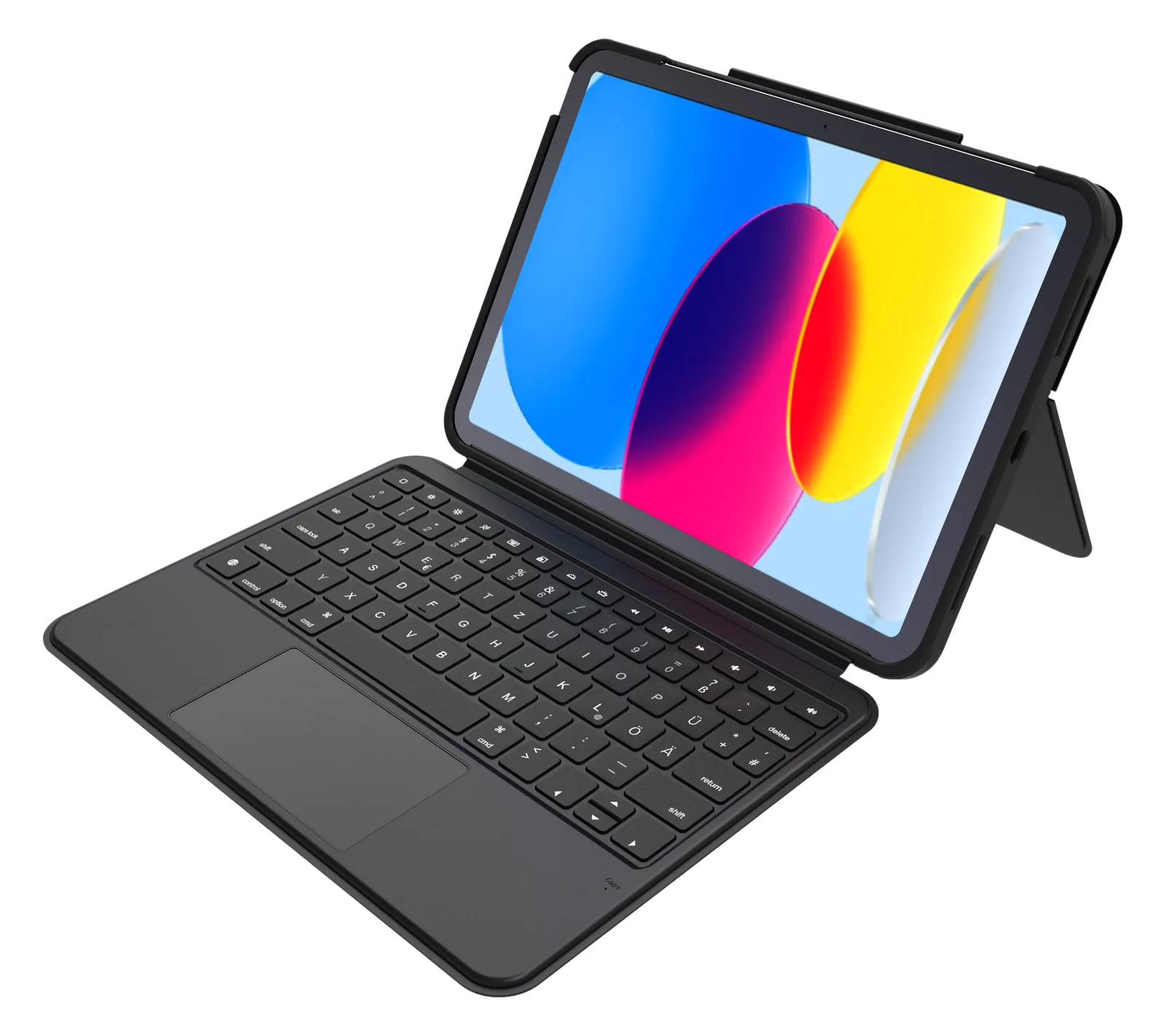 DEQSTER SMART COMBO TOUCH KEYBOARD IPAD - TL: Deutsch, QWERTZ, Ansicht 2