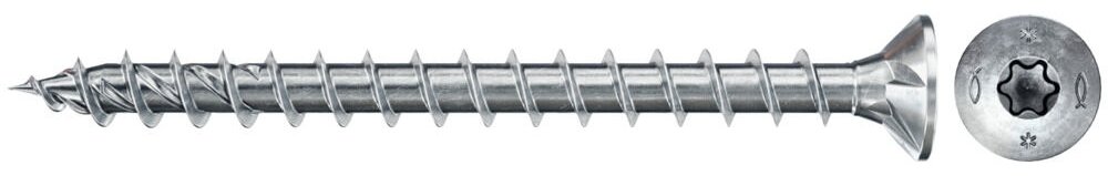 fischer 670130 - Schraube - Holz - Allgemeiner Nutzen - Pozidriv - TX20 - ETA-19/0175 - ETA-19/0175