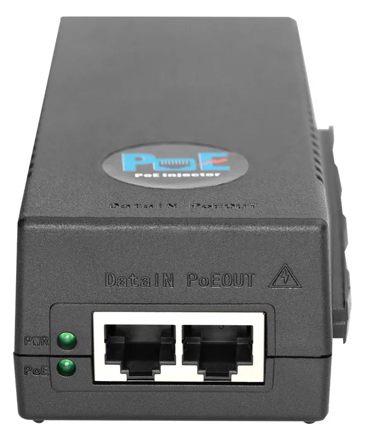 DIGITUS 10 Gigabit Ethernet PoE+ Injektor, 802.3at, 30 W, Ansicht 3