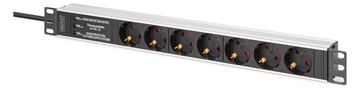 DIGITUS 1U Alu PDU Rackmount. 6x Safety outlet 1x outlet - (Offline-) USV - 19 von LumaTech