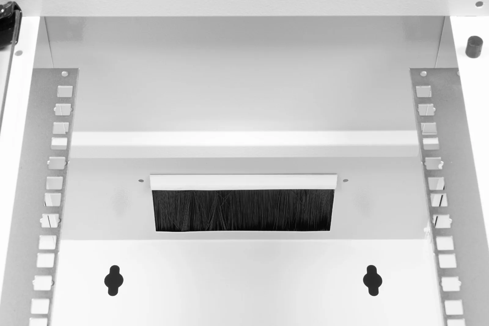 DIGITUS 25.4cm 10Zoll 12U wall mounting cabinet SOHO PRO 595 x 315 300mm - Wandgehäuse - grau, Ansicht 4