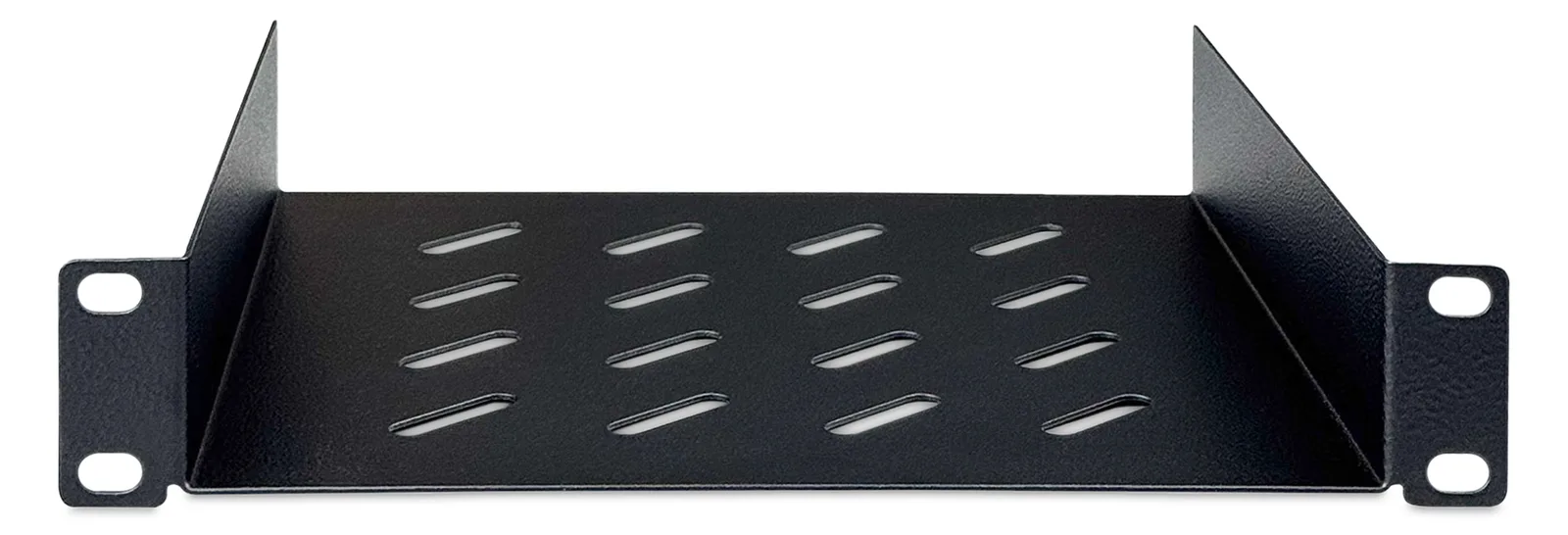 DIGITUS 254 mm (10) 1HE Fachboden - schwarz, Ansicht 3