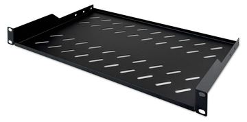 DIGITUS DN-19 TRAY-1-SW - Rack - Regal - Schwarz - 1U - 48.3 cm (19) von LumaTech