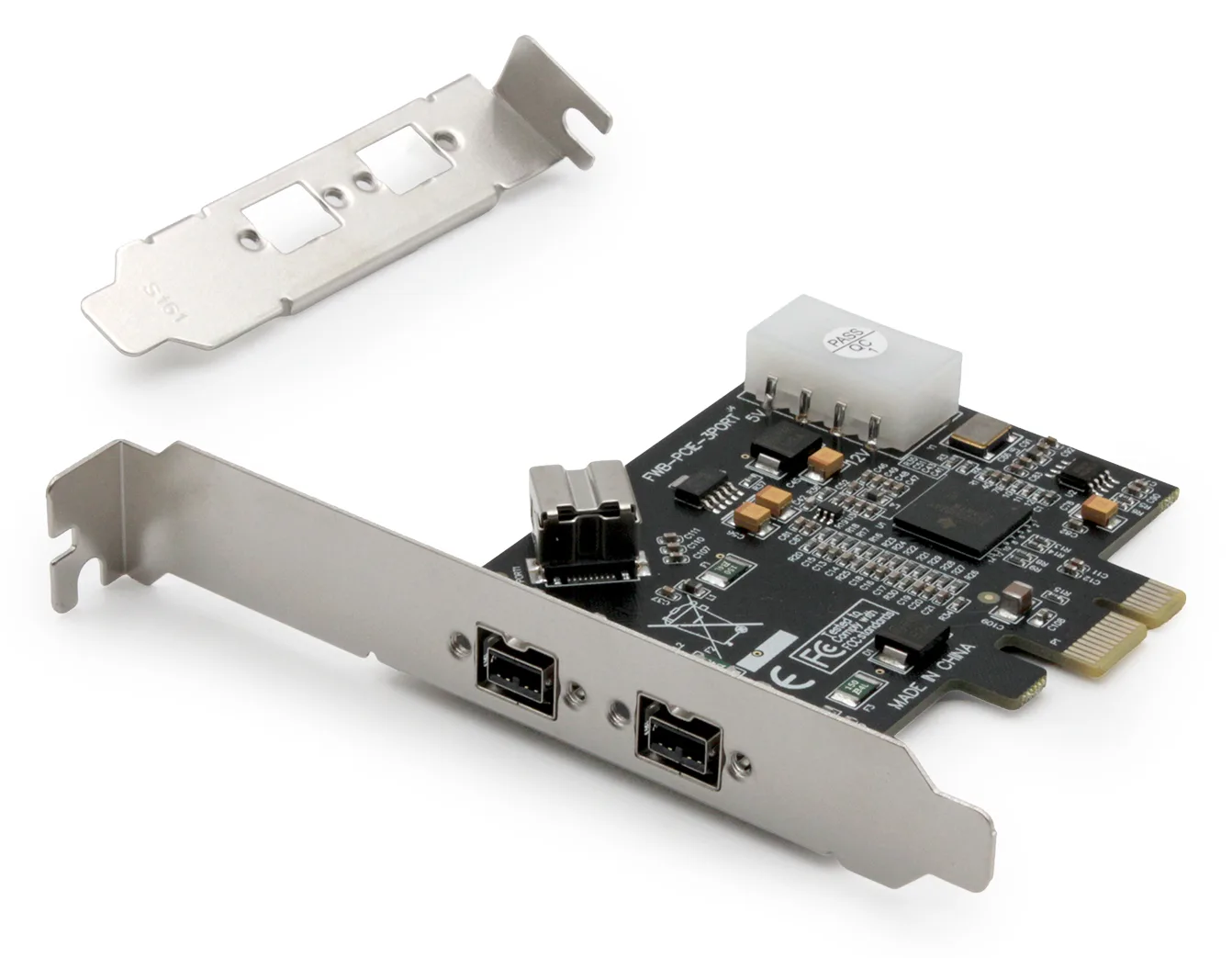 DIGITUS Firewire 800 (1394b) PCIe Card, Ansicht 2