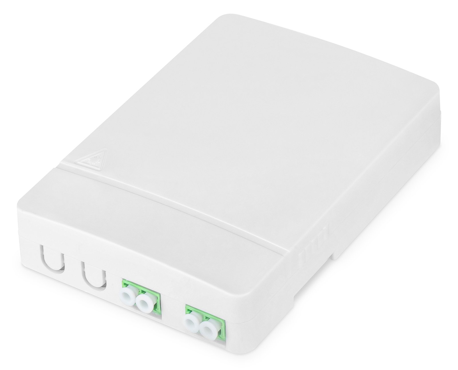 DIGITUS FTTH Enclosure with 2x LC APC DX adapter Surface mount von LumaTech