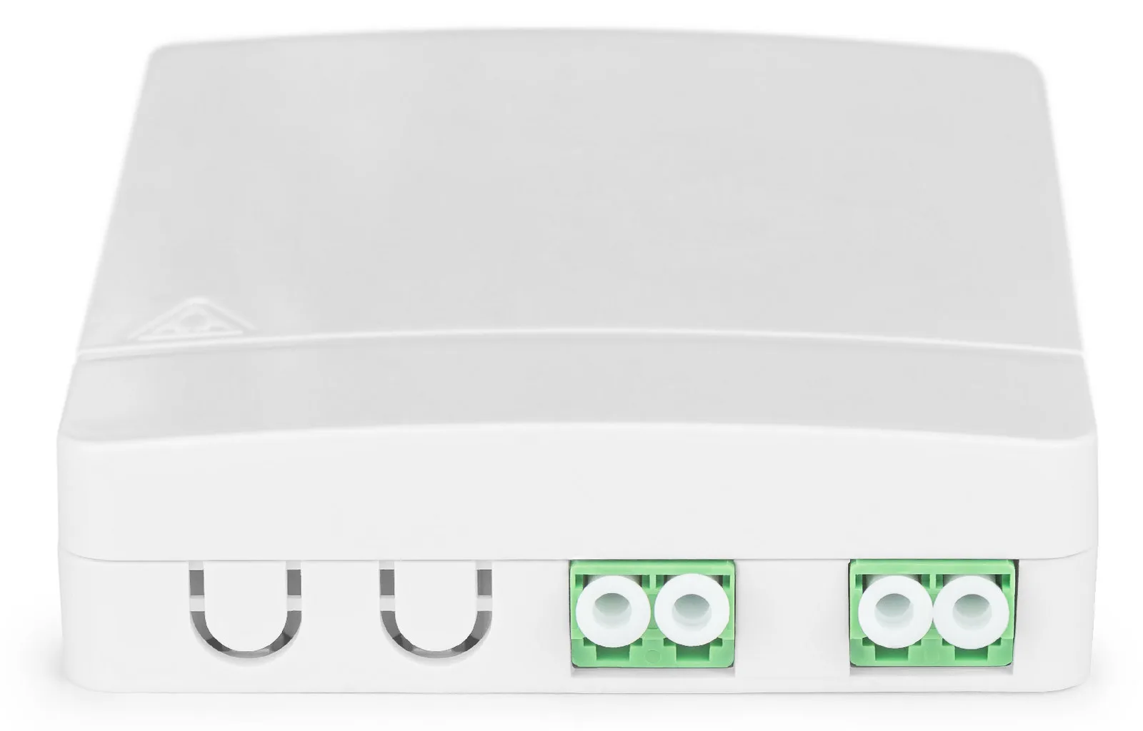 DIGITUS FTTH Enclosure with 2x LC APC DX adapter Surface mount, Ansicht 2