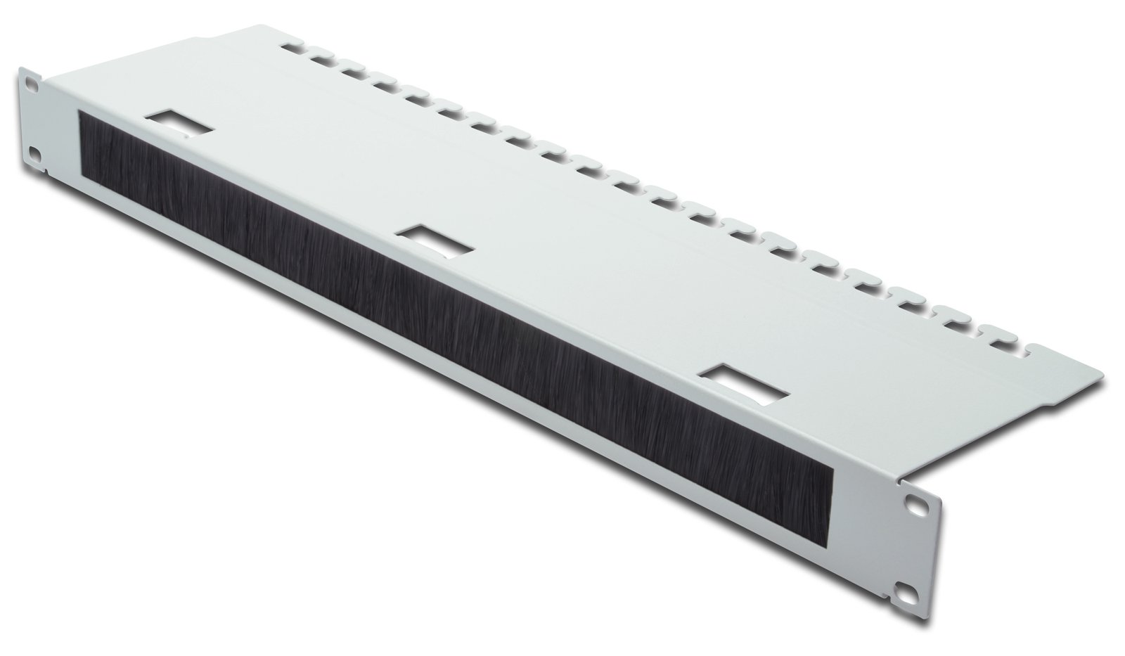 DIGITUS Kabeldurchführungspanel mit Bürstenleiste für 483 mm (19)-Schränke, 1HE von LumaTech