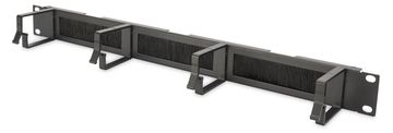 DIGITUS Kabelrangierpanel mit Bürstenleisten für 483 mm (19)-Schränke, 1HE von LumaTech