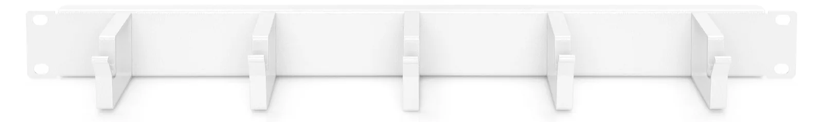 DIGITUS Kabelrangierpanel mit Kabelführungsbügeln für 483 mm (19)-Schränke, 1HE, Ansicht 3