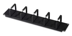 DIGITUS Kabelrangierpanel mit Kabelführungsbügeln für 483 mm (19)-Schränke, 2HE, Ansicht 2