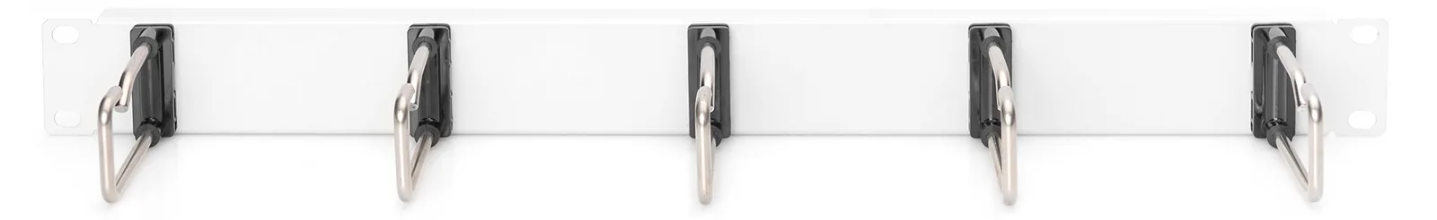 DIGITUS Kabelrangierpanel mit Stahlbügeln für 482,6 mm (19)-Schränke, 1HE, Ansicht 3