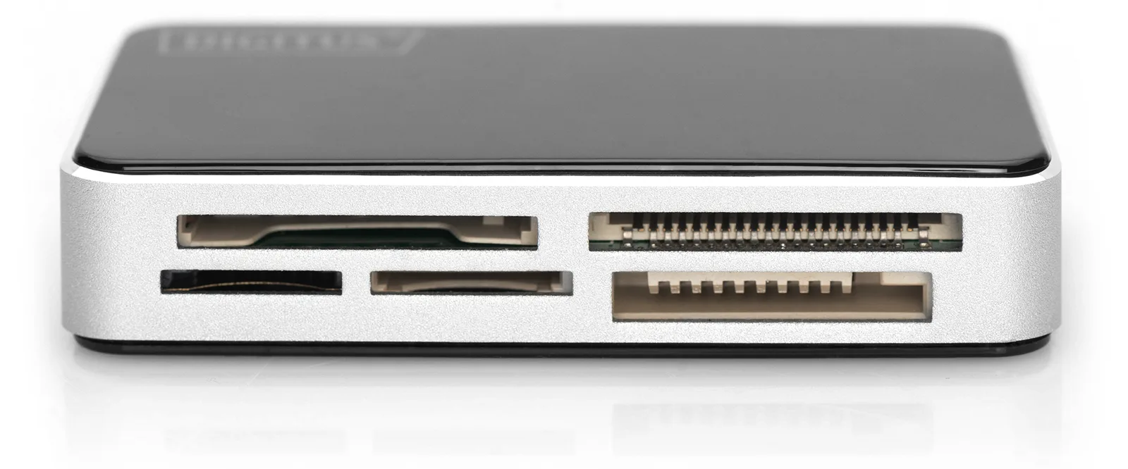 DIGITUS Kartenleser - All-in-one (MS, MS PRO, MMC, SD, xD, MS PRO Duo, miniSD, CF, RS-MMC, MMCmobile, microSD, Ansicht 3