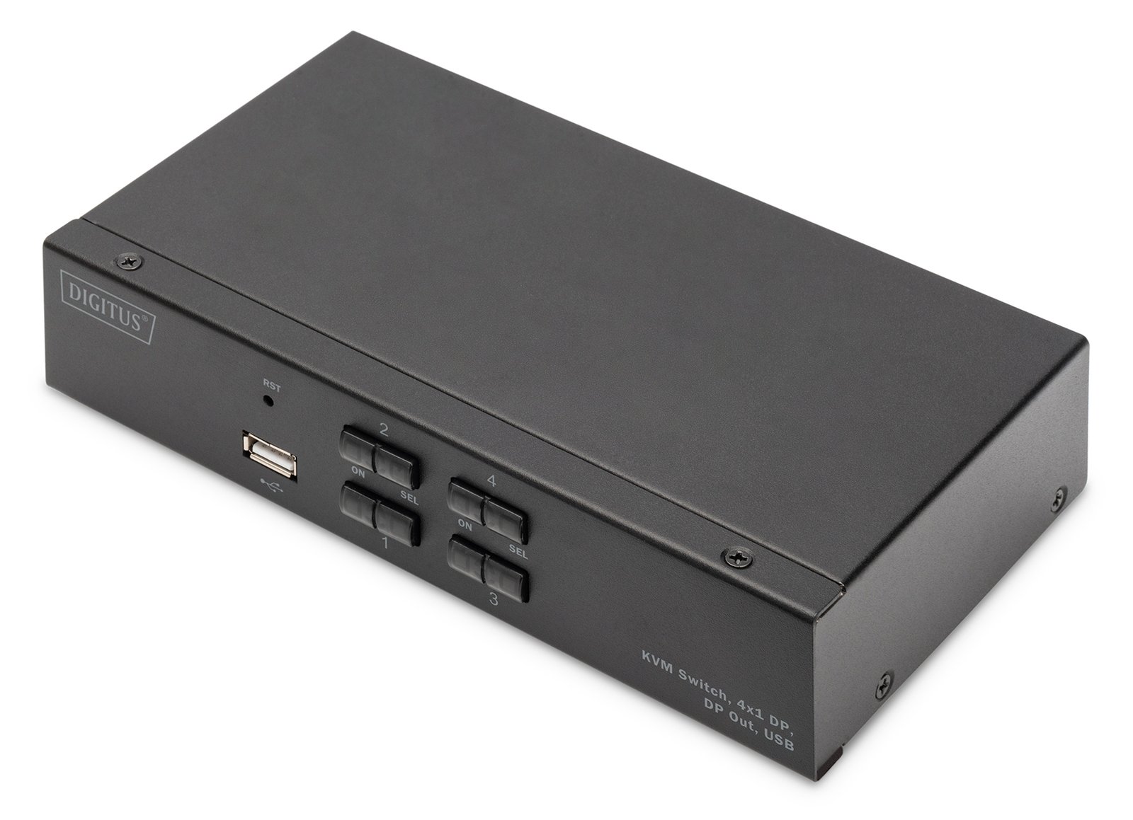 DIGITUS KVM Switch, 4x1  DP, DP Out,USB von LumaTech