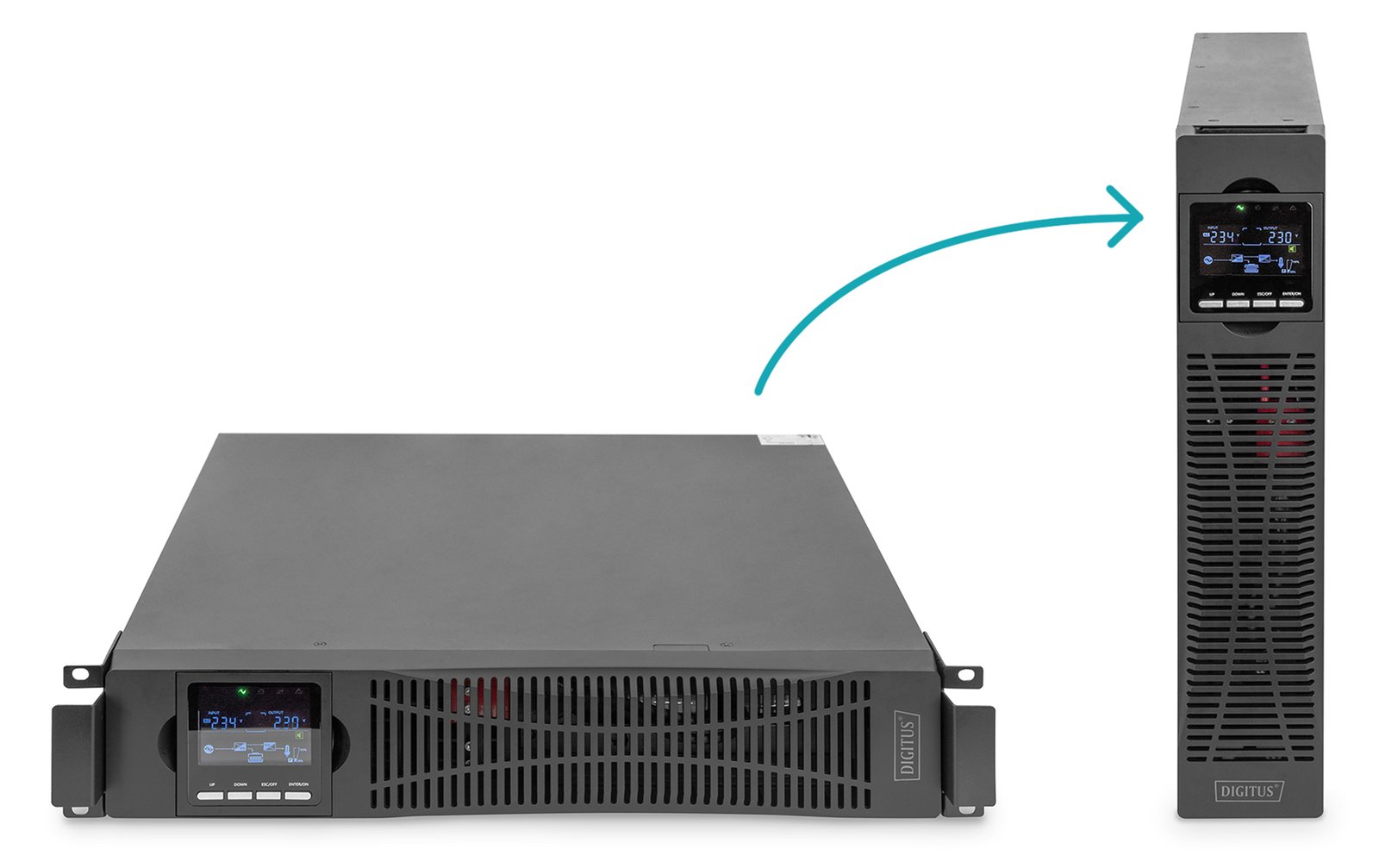 DIGITUS OnLine USV-System, 1500 VA/ 1500 W von LumaTech