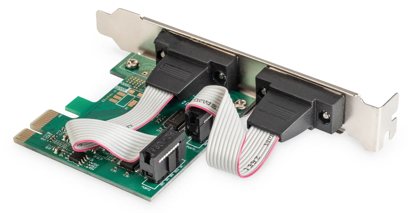 DIGITUS Serielle Schnittstellenkarte, PCIe, Ansicht 2