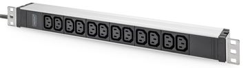 DIGITUS Stromverteilungseinheit (Rack - einbaufähig) - Wechselstrom 230 V - 3600 VA - 1-phasig von LumaTech