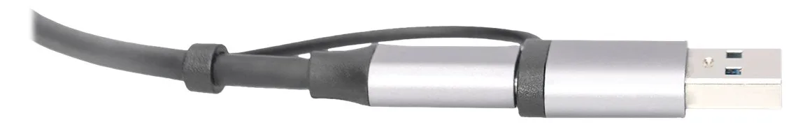 DIGITUS USB Type-C Gigabit Ethernet Adapter 2.5G, USB-C + USB A (USB3.1/3.0), Ansicht 4
