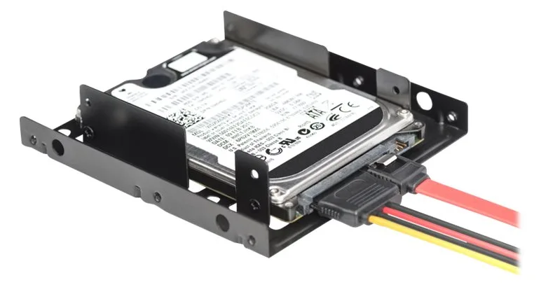 DIGITUS Zweifach 2.5 HDD/SSD Interner Einbaurahmen inkl. Kabelset, Ansicht 3