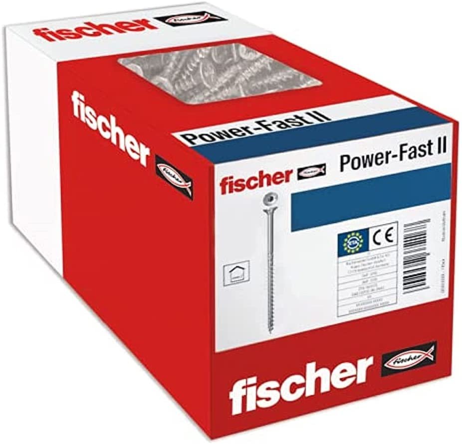 fischer 670273 - Edelstahl - Holz - Blau - 1,8 kg - 230 mm - 90 mm