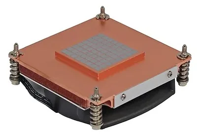 Dynatron Inter-Tech Q-3 - Kühlkörper/Radiator - 8 cm - 22,28 cfm - Schwarz - Silber, Ansicht 3