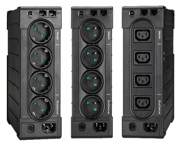 Eaton Ellipse PRO 1600 - USV - Wechselstrom 230 V - 1000 Watt - 1600 VA - 9 Ah - USB - Ausgangsanschlüsse: 8 - 2U - 19, Ansicht 2