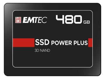 EMTEC X150 Power Plus 3D NAND - 480 GB SSD - intern - 2.5 (6.4 cm) von LumaTech