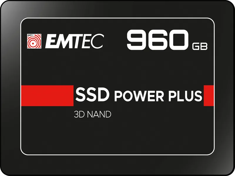 EMTEC X150 Power Plus 3D NAND - SSD - 960 GB - intern - 2.5 (6.4 cm), Ansicht 3