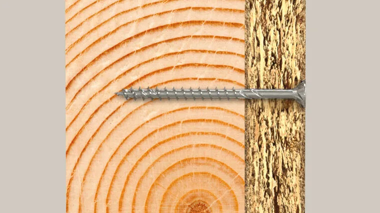 fischer 670365 - Schraube - Metall - Holz - Allgemeiner Nutzen - Teilgewinde - Flachkopf, Ansicht 2