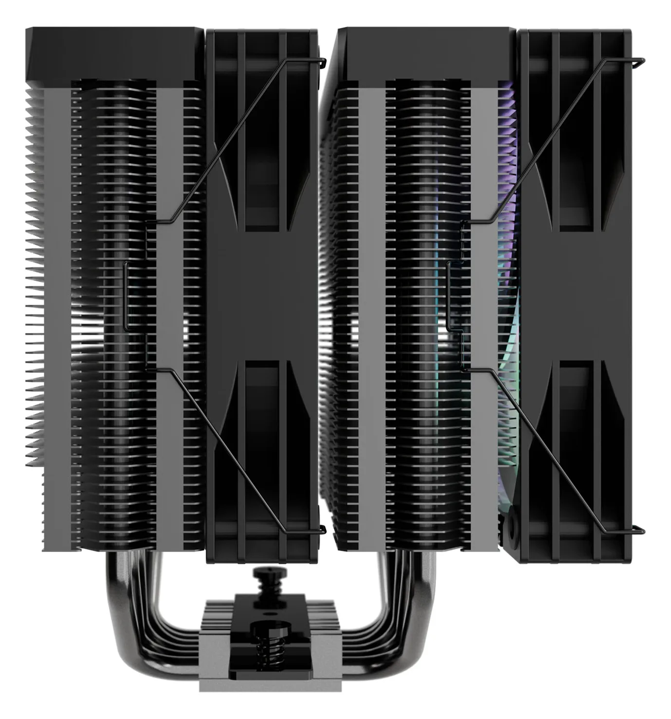 Enermax Cooler Enermax ETS-T60D ARGB Luftkühler schwarz, Ansicht 4