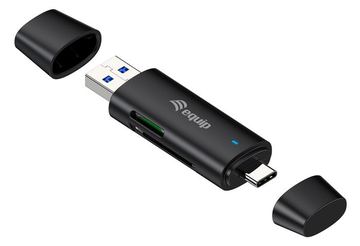 Equip Dual Connector USB-C/-A/SD/Micro SD 5Gbps - Secure Digital (SD) von LumaTech