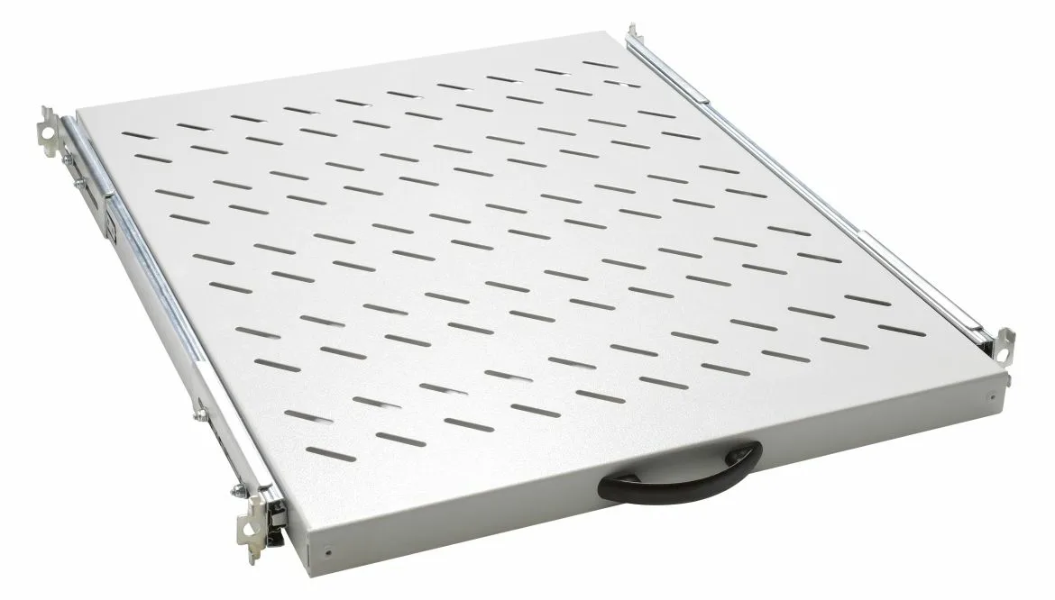 Equip EZVS-19-1-80-G - Rack-Schieberegal - 800 mm - Schrankmontage - Hellgrau - 1U - 48.3 cm (19), Ansicht 3
