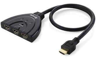 Equip HDMI Switch - Video/Audio-Schalter - 3 x HDMI