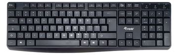 Equip Kabelgebundene USB Tastatur - Volle Größe (100%) - Kabelgebunden - USB -Schwarz - TL: US, QWERTY von LumaTech