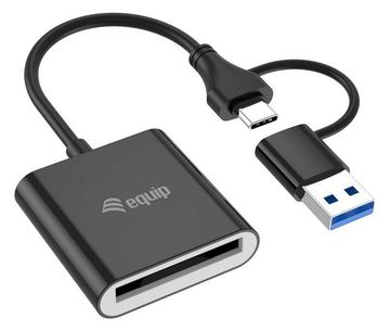 Equip Kartenleser CFexpress Type B USB-C/-A Adapt. 10Gbps - CF Express Typ A - CF Express Typ B von LumaTech