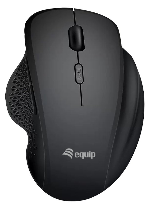 Equip Komfortmaus Wireless Dual Mode 6Btn Rechts schwarz