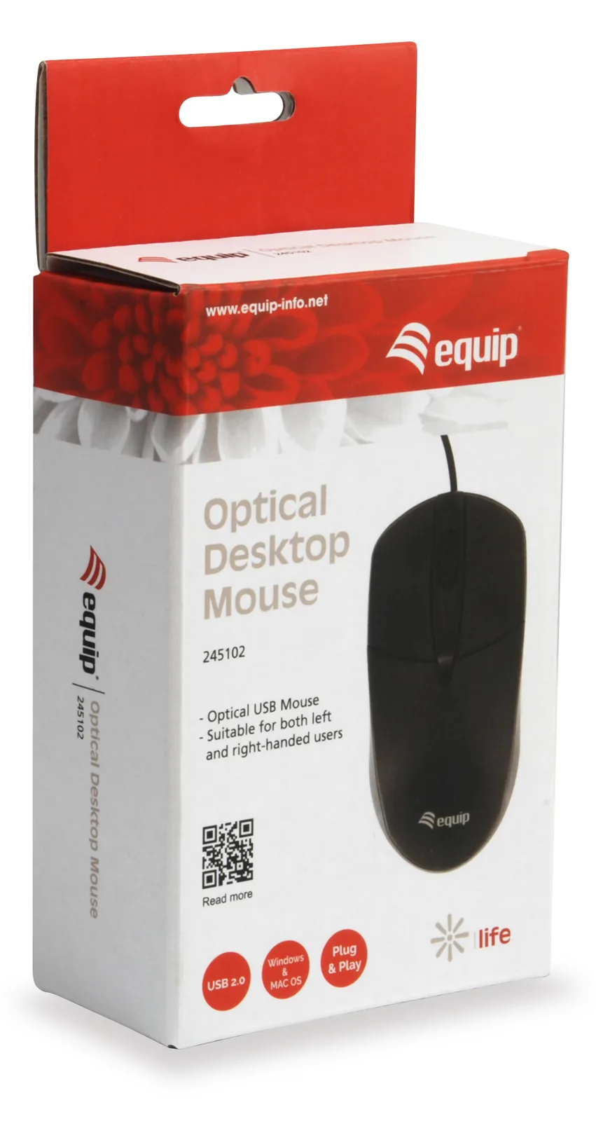Equip life - Maus - ergonomisch - rechts- und linkshändig, Ansicht 2