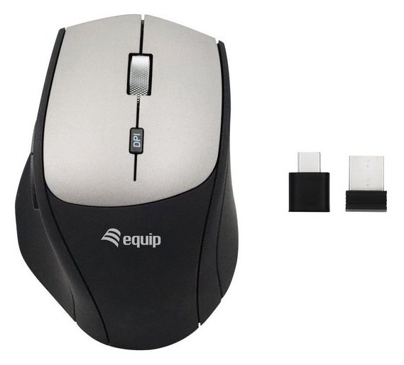 Equip Maus - ergonomisch - optisch - 6 Tasten