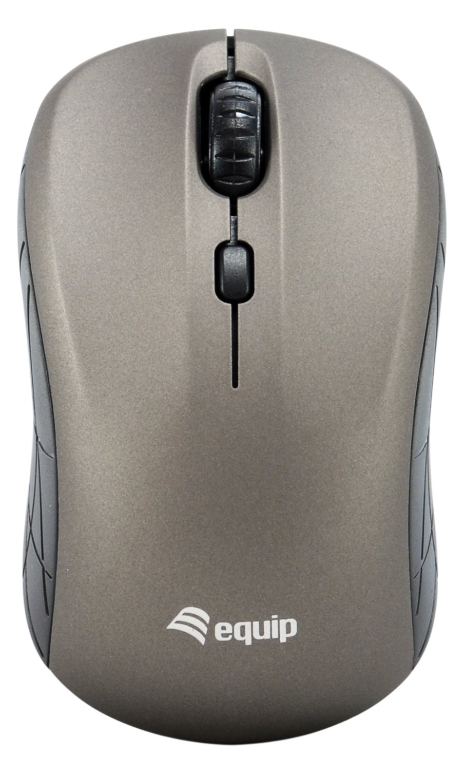 Equip Optische Mini Maus kabellos - Beidhändig - Optisch - RF Wireless - 1600 DPI - Grau