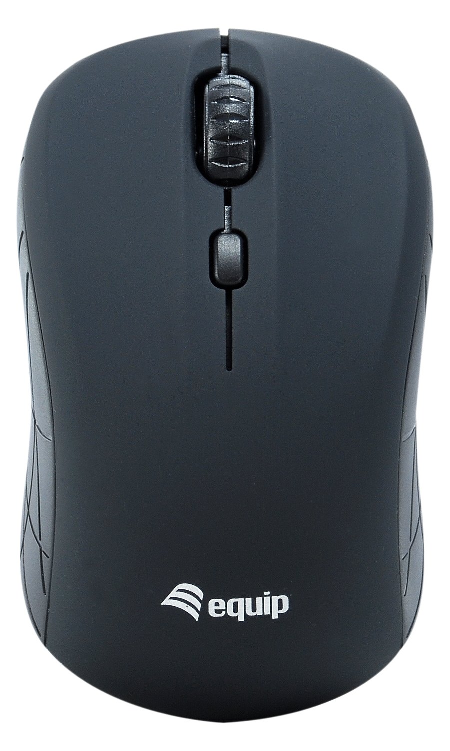 Equip Optische Mini Maus kabellos - Beidhändig - Optisch - RF Wireless - 1600 DPI - Schwarz