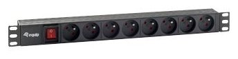 Equip pro - Stromverteilungseinheit - Wechselstrom 220-240 V - 3.5 kW - Ausgangsanschlüsse: 8 - 1U - 48.3 cm (19) von LumaTech