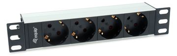Equip Pro - Stromverteilungseinheit (Rack - einbaufähig) - Wechselstrom 220-240V - 3500 Watt - Eingang power CEE 7/7 - 4 von LumaTech