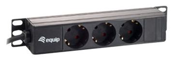 Equip pro - Stromverteilungseinheit (Rack) - Wechselstrom - Eingang Stromversorgung - Ausgangsanschlüsse: 3 - 1U - 10 von LumaTech
