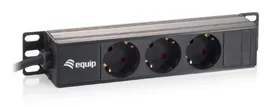 Equip pro - Stromverteilungseinheit (Rack) - Wechselstrom - Eingang Stromversorgung - Ausgangsanschlüsse: 3 - 1U - 10, Ansicht 2